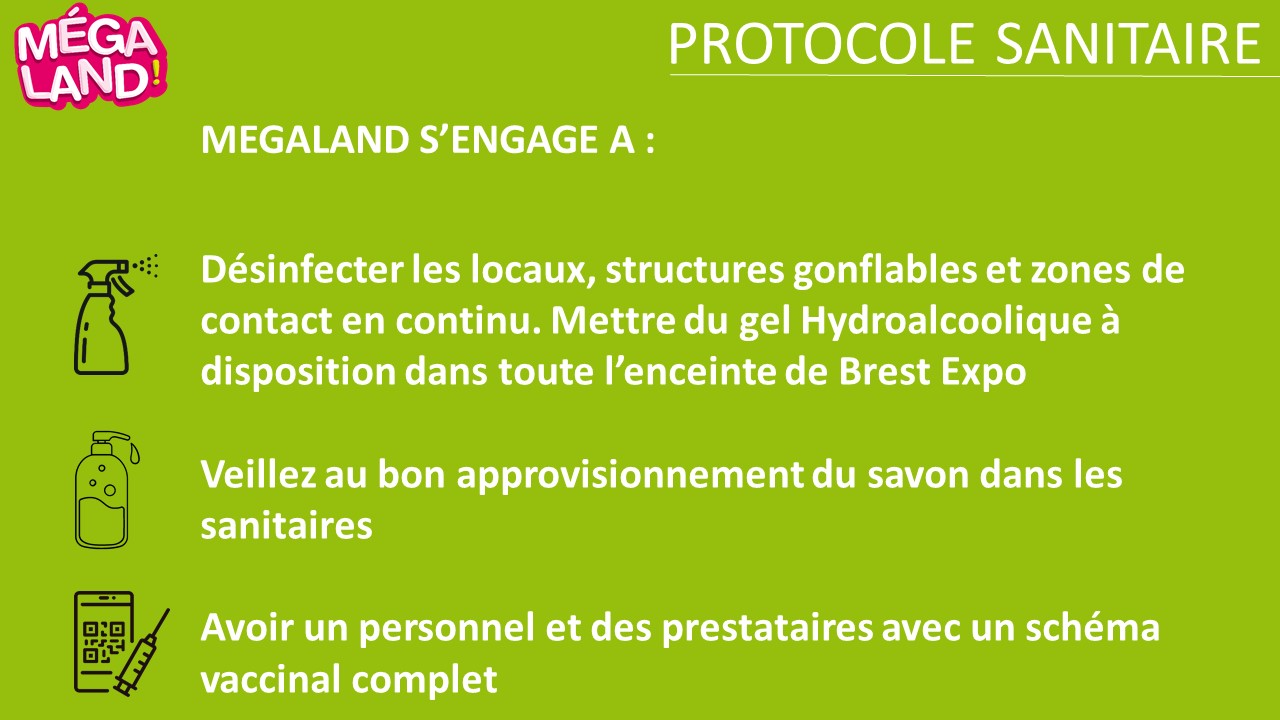 Protocole Sanitaire Megaland